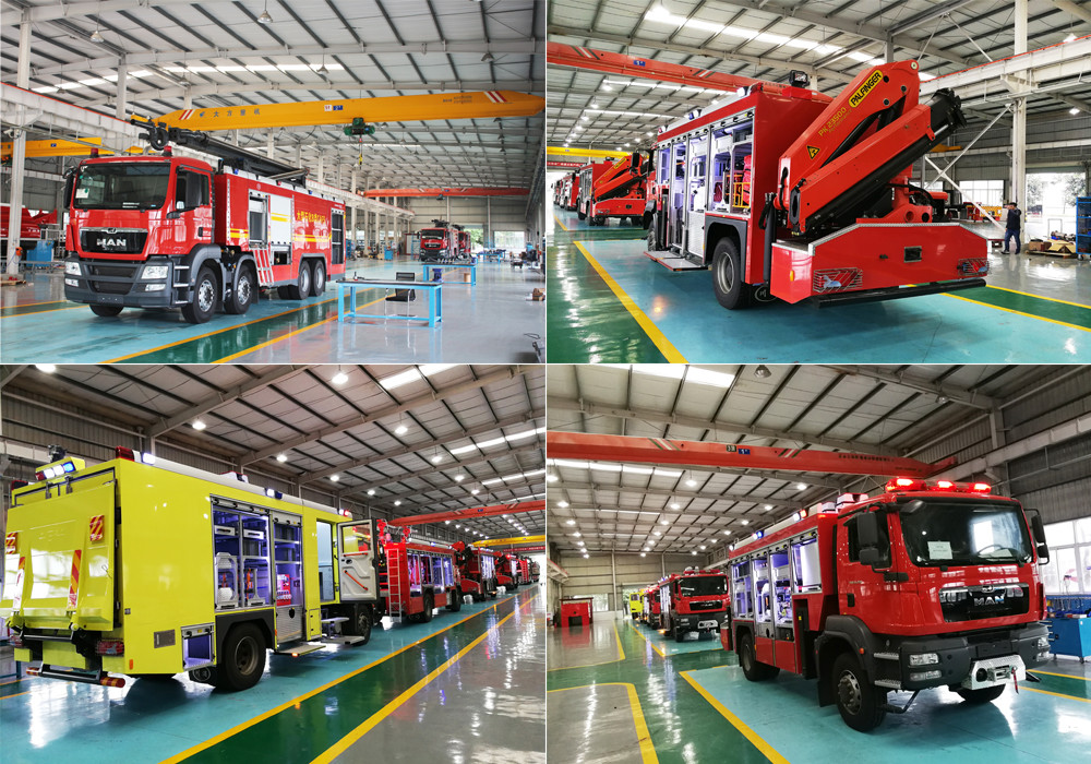 Sichuan Chuanxiao Fire Trucks Manufacturing Co., Ltd. производственная линия завода