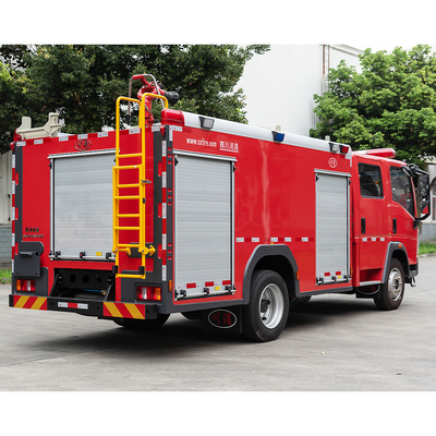 Цвет небольшой противопожарной тележки Sinotruk Howo красный для пожарной машины
