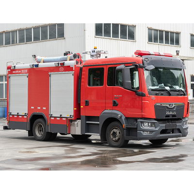 MAN 3T Маленькая Водная ПенаТанк Пожарная машина Специализированное транспортное средство Китайский производитель