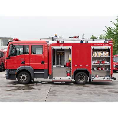 MAN 3T Маленькая Водная ПенаТанк Пожарная машина Специализированное транспортное средство Китайский производитель