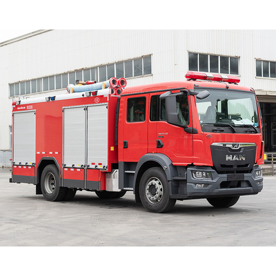 MAN 5T CAFS Водяная пенная резервуар Пожарная специализированная машина Хорошая цена Китайская фабрика