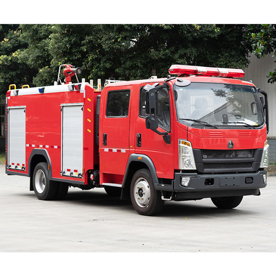 Sinotruk HOWO 4X2 Маленький пожарный грузовик Недорогая специальная машина Китайский производитель