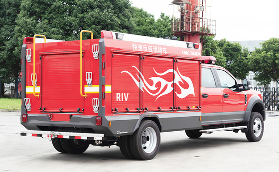 Ford 550 Автомобиль быстрого реагирования Riv Спасательный пожарный грузовик Специализированный Китайский производитель