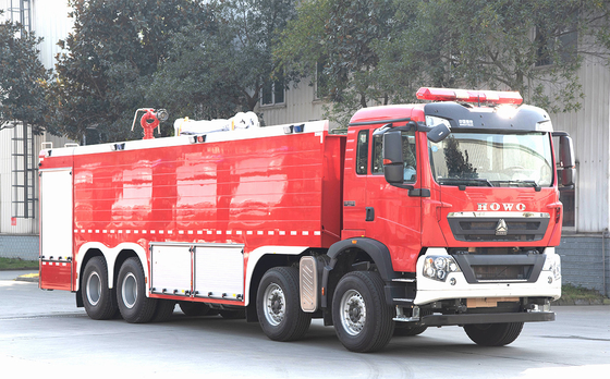 Sinotruk HOWO 25T Водяная пена Пожарная техника Хорошее качество Грузовик Специализированное транспортное средство Китайская фабрика