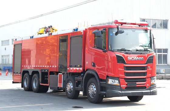 Scania 18T Водяная пена Пожарный грузовик Специализированное транспортное средство Китайская фабрика