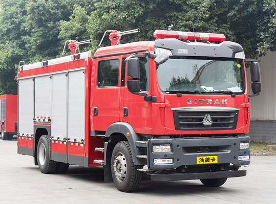 Sinotruk Sitrak 4 тонны сухой химический порошок пожарный грузовик Специализированное транспортное средство Китайская фабрика