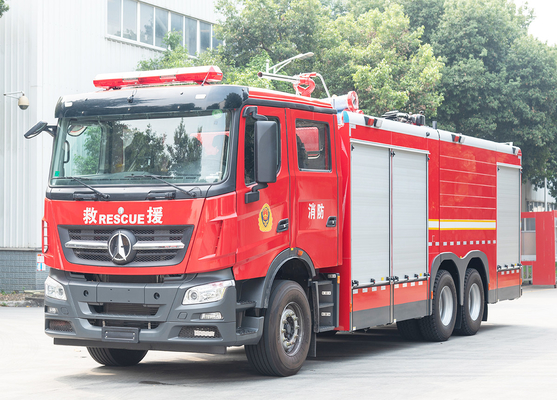 Beiben 12T сухой химический порошок пена пожарный грузовик Специализированное транспортное средство Китайская фабрика