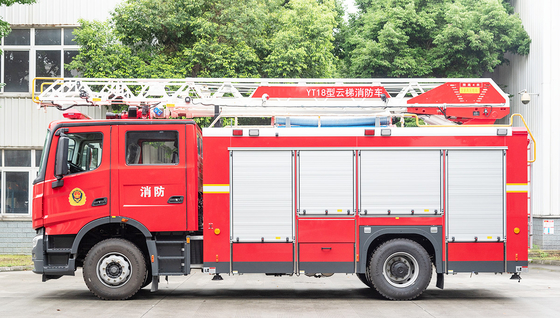 Beiben 18m воздушная лестница Спасательный пожарный грузовик Специализированное транспортное средство Китайская фабрика