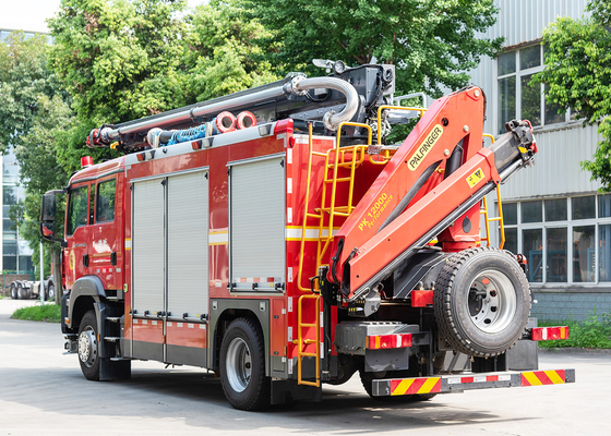 Синотрук Ситрак 18м Лестница Спасательный пожарный грузовик Цена Специализированное транспортное средство