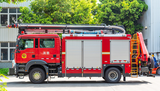 Синотрук Ситрак 18м Лестница Спасательный пожарный грузовик Цена Специализированное транспортное средство