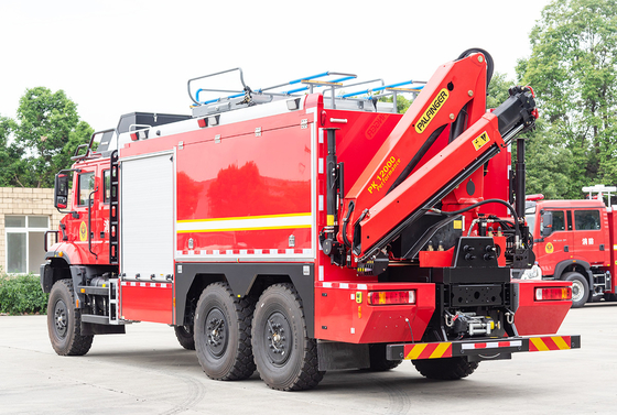 FAW Jiefang All Terrain Rescue Fire Fighting Truck Специализированное транспортное средство Китайская фабрика