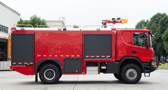 Scania 4X4 Аэропорт пожарный грузовик Arfff скоростное вмешательство транспортное средство цена специализированное транспортное средство Китайская фабрика