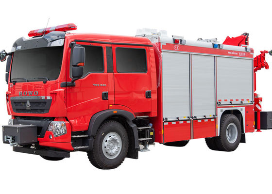 Пожарная машина Sinotruk HOWO особенная со спасательным оборудованием