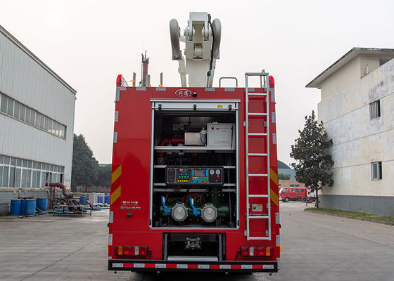 Тележка водонапорной башни Sinotruk HOWO 20m противопожарная с насосом &amp; монитором