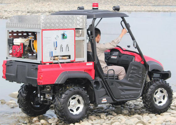 4x4 полностью мотоцикл местности противопожарный ATV с цистерной с водой &amp; насосом