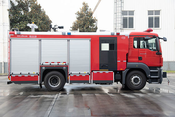 MAN 4T Маленький водяной бак Пожарный грузовик Специализированное транспортное средство Китайская фабрика