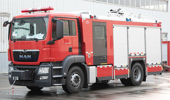 MAN 4T Маленький водяной пенообразующий резервуар Пожарный двигатель Специализированное транспортное средство Цена Китай Производитель