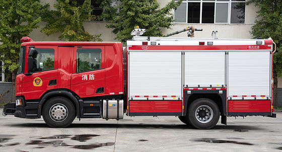 SCANIA 4T Водяной бак Пожарный грузовик Хорошая цена Специализированное транспортное средство Китайская фабрика
