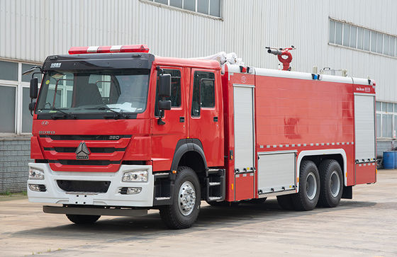 Sinotruk HOWO 16T Промышленный пожарный грузовик Пожарный грузовик Хорошее качество Специализированное транспортное средство Китайский производитель