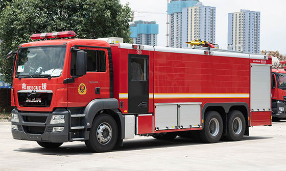 Пожарная машина ЧЕЛОВЕКА сверхмощная с 4200 галлонами мочит и 6 пожарных