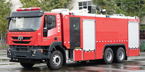 SAIC-HONGYAN IVECO 12T Водяная пенная пожарная машина Хорошее качество Специализированное транспортное средство Китайская фабрика