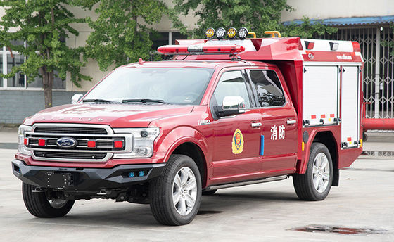 Ford 150 4х4 пикап Малый пожарный грузовик и скоростное вмешательство спасательный автомобиль Цена Китайская фабрика