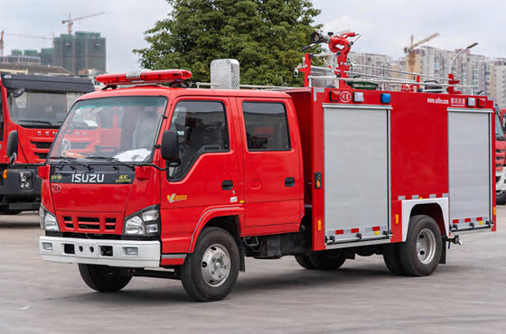 500 ISUZU галлонов пожарной машины пожарной машины небольшой с двойной кабиной строки