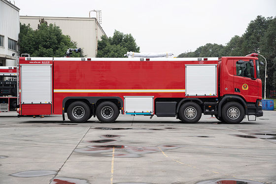 25 тонн пожарной машины SCANIA сверхмощной с водяной помпой 10000L/min.