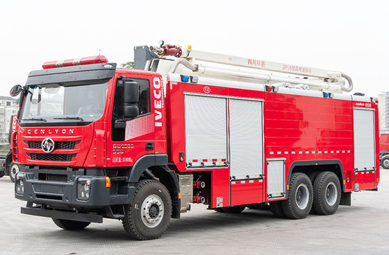 Пожарная машина водонапорной башни SAIC-IVECO 18m воздушная с водой 12000L &amp; пеной