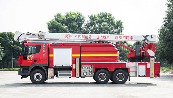 пожарная машина башни пены 32m SAIC-IVECO воздушная с водой 6000L &amp; пеной