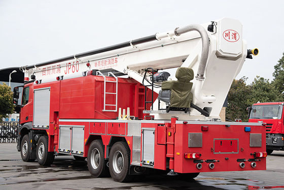 Пожарная машина водонапорной башни Benz 60m Мерседес с водой 8000L &amp; пеной